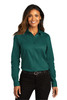 Port Authority® Ladies Long Sleeve SuperPro™React™Twill Shirt. LW808 Marine Green
