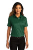 Port Authority® Ladies Short Sleeve SuperPro™React™Twill Shirt. LW809 Dark Green