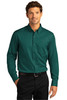 Port Authority® Long Sleeve SuperPro™ React™ Twill Shirt. W808 Marine Green