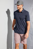 TravisMathew Oceanside Solid Polo. TM1MU411 Blue Nights Lifestyle