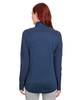 Under Armour Ladies' Qualifier Hybrid Corporate Quarter-Zip 1343103 MDNIGHT NVY _410 Back