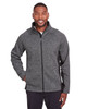 Spyder Men's Constant Full-Zip Sweater Fleece Jacket 187330 BLACK HTHR/ BLK