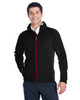 Spyder Men's Constant Full-Zip Sweater Fleece Jacket 187330 BLACK/ BLK/ RED