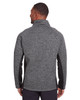 Spyder Men's Constant Full-Zip Sweater Fleece Jacket 187330 BLACK HTHR/ BLK Back