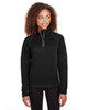 Spyder Ladies' Capture Quarter-Zip Fleece S16639 Black