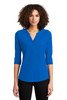 OGIO ® Ladies Jewel Henley LOG104 Electric Blue