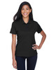 Core 365 Ladies' Origin Performance Piqué Polo with Pocket 78181P Black