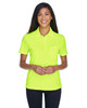 Core 365 Ladies' Origin Performance Piqué Polo with Pocket SAFETY YELLOW  78181P