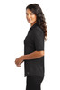 OGIO® Ladies Metro Polo. LOG130 Blacktop  Side