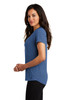 OGIO ® Ladies Tread Henley. LOG136 Blue Heather Side