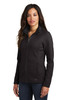OGIO ® Ladies Grit Fleece Jacket. LOG727 Blacktop Alt