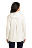 OGIO ® Ladies Luuma Pullover Fleece Hoodie. LOG810 Ivory Snow Back