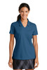 Nike Ladies Dri-FIT Micro Pique Polo. 354067 French Blue