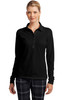 Nike Ladies Long Sleeve Dri-FIT Stretch Tech Polo. 545322 Black