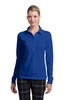 Nike Ladies Long Sleeve Dri-FIT Stretch Tech Polo. 545322 Blue Sapphire