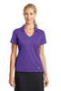 Nike Ladies Dri-FIT Vertical Mesh Polo. 637165 Court Purple