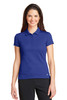 Nike Ladies Dri-FIT Solid Icon Pique Modern Fit Polo.  746100 Deep Royal Blue