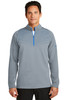 Nike Therma-FIT Hypervis 1/2-Zip Cover-Up. 779803 Cool Grey/ Photo Blue