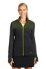 Nike Ladies Therma-FIT Hypervis Full-Zip Jacket. 779804 Black/ Volt