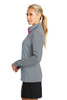 Nike Ladies Therma-FIT Hypervis Full-Zip Jacket. 779804 Cool Grey/ Vivid Pink Side