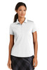Nike Ladies Dri-FIT Players Modern Fit  Polo. 811807 White