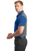 Nike Dri-FIT Stretch Woven Polo. 838958 Gym Blue/ Dark Grey Side