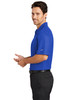 Nike Dri-FIT Embossed Tri-Blade Polo. 838964 Old Royal Sleeve