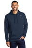 Nike Club Fleece Pullover Hoodie CJ1611 Navy