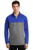 Nike Therma-FIT 1/2-Zip Fleece. NKAH6254 Game Royal/ Dark Grey Heather