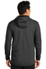 Nike Therma-FIT Textured Fleece Full-Zip Hoodie. NKAH6268 Black Back