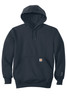 Carhartt ® Rain Defender ® Paxton Heavyweight Hooded Sweatshirt. CT100615 New Navy  Flat