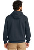 Carhartt ® Rain Defender ® Paxton Heavyweight Hooded Sweatshirt. CT100615 New Navy Back