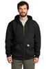 Carhartt ® Rain Defender ® Rutland Thermal-Lined Hooded Zip-Front Sweatshirt. CT100632 Black