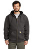 Carhartt ® Rain Defender ® Rutland Thermal-Lined Hooded Zip-Front Sweatshirt. CT100632 Carbon Heather