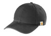 Carhartt® Cotton Canvas Cap CT103938 Black