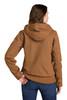 Carhartt® Women's Washed Duck Active Jac. CT104053 Carhartt Brown  Back