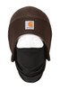 Carhartt ® Fleece 2-In-1 Headwear. CTA202 Dark Brown