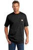 Carhartt ® Tall Workwear Pocket Short Sleeve T-Shirt. CTTK87 Black