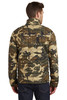 The North Face ® ThermoBall ™  Trekker Jacket. NF0A3LH2 Burnt Olive Green Woodchip Camo Print  Back