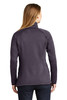 The North Face ® Ladies Canyon Flats Stretch Fleece Jacket. NF0A3LHA Dark Eggplant Purple Heather Back