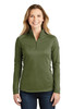 The North Face ® Ladies Tech 1/4-Zip Fleece. NF0A3LHC Burnt Olive Green