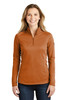 The North Face ® Ladies Tech 1/4-Zip Fleece. NF0A3LHC Orange Ochre