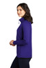 The North Face ® Ladies Skyline Full-Zip Fleece Jacket NF0A47F6 Aztec Blue  Side