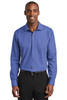 Red House ® Slim Fit Nailhead Non-Iron Shirt. RH390 Mediterranean Blue