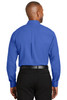 Red House® -  Dobby Non-Iron Button-Down Shirt. RH60 Medium Blue Back