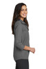 Red House®  Ladies 3/4-Sleeve Nailhead Non-Iron Shirt. RH690 Black Side