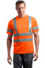 CornerStone® - ANSI 107 Class 3 Short Sleeve Snag-Resistant Reflective T-Shirt. CS408 Safety Orange