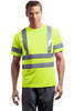 CornerStone® - ANSI 107 Class 3 Short Sleeve Snag-Resistant Reflective T-Shirt. CS408 Safety Yellow