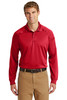 CornerStone® - Select Long Sleeve Snag-Proof Tactical Polo. CS410LS Red 2XL