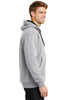 CornerStone® - Heavyweight Full-Zip Hooded Sweatshirt with Thermal Lining.  CS620 Athletic Heather Side